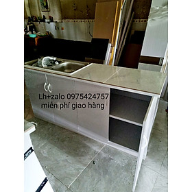 Mua Tủ bếp sẵn bồn mặt gạch