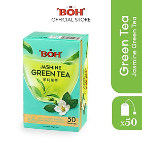 TRÀ XANH LÀI 50s - JASMINE GREEN TEA 50s