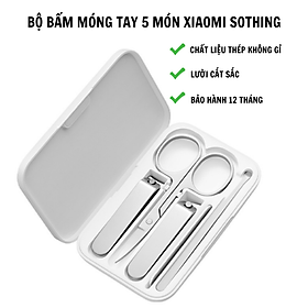 Bộ bấm móng tay 5 món Xiaomi Sothing- Hàng chính hãng