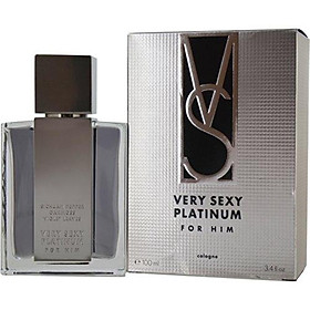 Victoria's Secret Cologne Spray, Very Sexy Platinum, 3.4 Ounce