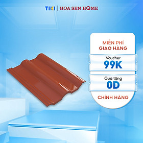 Ngói tráng men cao cấp Casa Pro, men bóng cao cấp, chống thấm, chống rêu mốc - Hoa Sen Home - hàng chính hãng