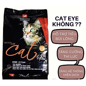 Hạt thức ăn cho mèo Cat s Eye 1kg chính hãng, hạt catseye túi zíp 1kg