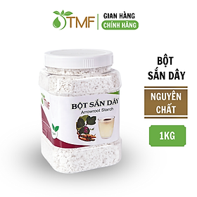 Bột sắn dây nguyên chất 1kg TÂM MINH FOODS làm mát thanh lọc cơ thể