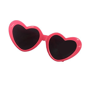 Pair of Heart Frame Glasses Sunglasses for 18'' American Dolls