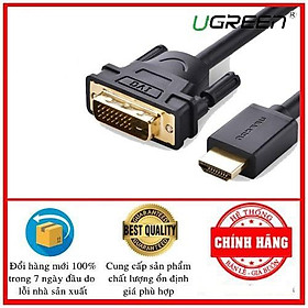 Mua Cáp HDMI to DVI (24+1) dài 2m Ugreen UG-10135 chính hãng