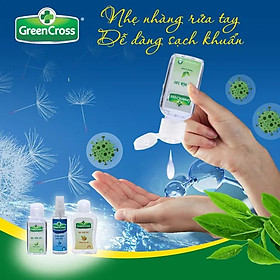 Gel rửa tay Green Cross 60ml - Hương trà xanh