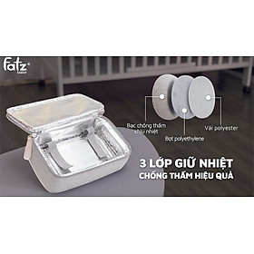 Mua TÚI Ủ ẤM KHĂN GIẤY ƯỚT FATZBABY - WARM 2 - FB7000SL Chính Hãng TẶNG KÈM 1 BỊCH KHĂN ƯỚT