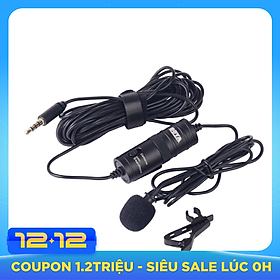 Mic Thu Âm Cho Điện Thoại Và Máy Ảnh BOYA BY-M1 - Hàng Chính Hãng