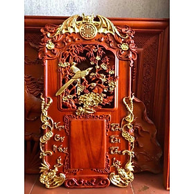 Mua Đốc lịch treo tường gỗ hương cao cấp