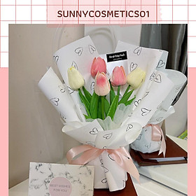 Mua Bó hoa tulip nhỏ siêu xinh