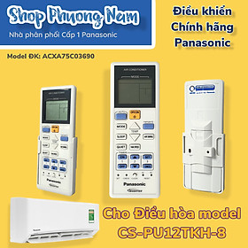 Điều khiển Điều hoà Panasonic Model CS-PU12TKH-8- Hàng chính hãng