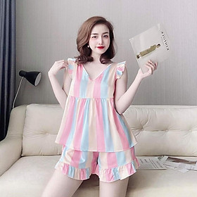 ĐỒ ĐÙI NỮ THUN SẸC CỘT DÂY SAU MẶC NHÀ SBS