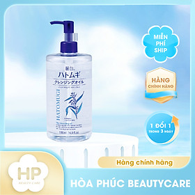 Dầu Tẩy Trang Dưỡng Sáng Da Reihaku Hatomugi Cleansing Oil - 30008 (Chai 500 mL)