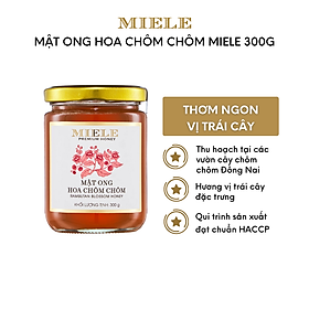 Mật ong hoa chôm chôm miele 300g