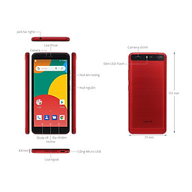 Mua Điện Thoại Smartphone Mobell S60 RAM 1GB  ROM 16GB - MÀN HÌNH 5.5ICNH - HÀNG CHÍNH HÃNG MỚI 100% FULL BOX