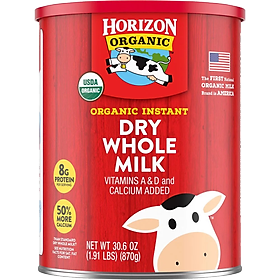 Sữa bột nguyên kem Horizon Organic 870g Mỹ