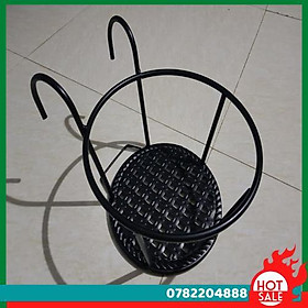 Mua Set 3 Kệ Để Hoa Ban Công Có Móc Treo Bằng Sắt - Mầu Đen  - CH Hương Thị Miễn Phí Vận Chuyển