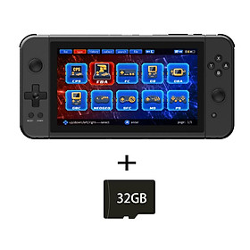 PowKiddy X70 Handheld Game Trò chơi điều khiển 64G Máy điều khiển trò chơi video tay cầm hai tay tích hợp 5000 Trò chơi 7 inch Màn hình HD Màu sắc đầu ra: 32GB 3500 Trò chơi