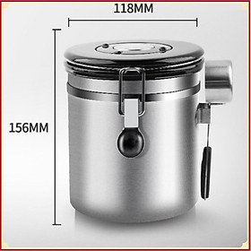 Hộp 1.8L đựng kín Contenedor de Café FREESHIP