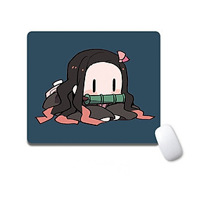Mua Miếng Lót Chuột Mouse Pad 21cmx26cm thanh gươm diệt quỷ chibi cute- Hàng Chính hãng