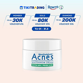 Kem dưỡng trắng da Acnes Whitening+ Cream 50g