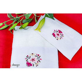 Mua Khăn gội đầu thêu tay