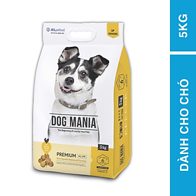 [ 1KG /2.4KG / 5KG ] - Thức ăn hạt cho chó mọi lứa tuổi DOG MANIA PREMIUM - 5kg