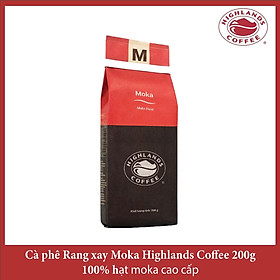 Moka Blend Cà phê Rang xay Moka Highlands Coffee 200g