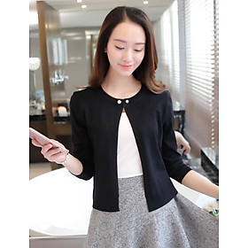 Áo Len Form Dễ Thương Kiểu Cardigan Nữ ALNO25 MayBlue