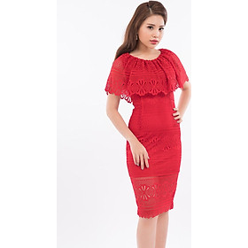 Đầm Body Phối Cổ Bèo - Zerasy Fashion - MS 2019034