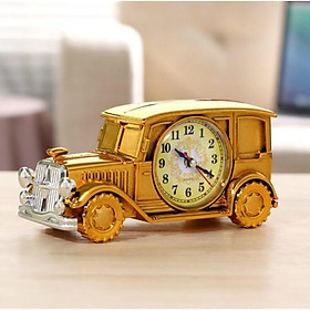 Mua Đồng hồ trang trí bàn học  bàn làm việc đẹp độc lạ - Đồng hồ báo thức mô hình xe ô tô cổ sang trọng