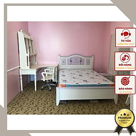 Mua Giường ngủ cho bé gái mang màu sắc hồng đáng yêu – lựa chọn hoàn hảo cho căn phòng của bé AB803 kid bed 1.5m pink