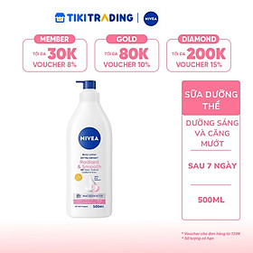 Sữa Dưỡng Thể NIVEA 8 Super Foods Dưỡng Sáng Da | Mịn Da (500ml)
