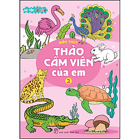 Sách Bé tập tô màu - Thảo cầm viên của em