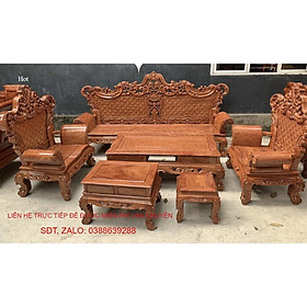 Mua Bộ bàn ghế gỗ lim phòng khách kiểu Hoàng Gia