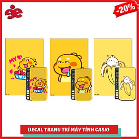 COMBO 5 DECAL QOOBEE TRANG TRÍ DÀNH CHO MÁY TÍNH CASIO / VINACAL