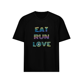 Hình ảnh ÁO THỂ THAO THỜI TRANG ONWAYS NAM EAT-RUN-LOVE CLOUDTEK T-SHIRT MEN