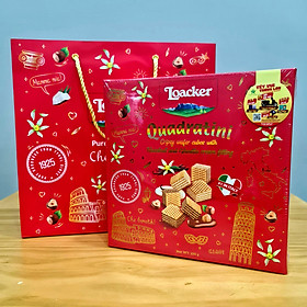 BÁNH XỐP LOACKER FINEST WAFERS 250GR - HỘP VUÔNG