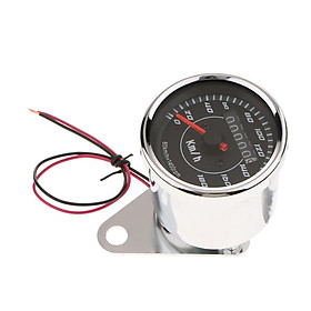 Universal LED Backlight Motorcycle Motorbike Speedometer Meter Tachometer Gauge