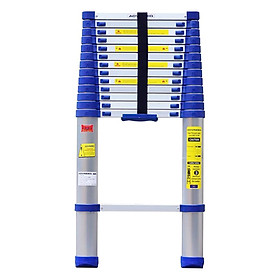 Mua Thang Nhôm Rút Gọn Đơn Advindeq ADT214B (4.9m) - Xanh - Hàng Chính Hãng
