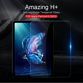 Mua Miếng dán màn hình kính cường lực cho iPad Mini 6 2021 hiệu Nillkin Amazing H+ (mỏng 0.2 mm  vát cạnh 2.5D  chống trầy  chống va đập) - Hàng Nhập Khẩu