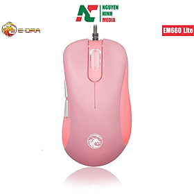 Chuột Gaming E-DRA EM660 Lite Pink Màu Hồng - Hàng Chính Hãng