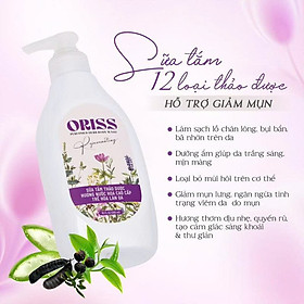 Sữa Tắm Giảm Mụn Lưng Oriss Làm Mờ Vết Thâm, Sẹo Mụn Chai 300ml