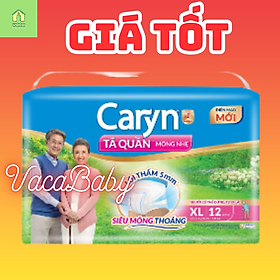 TÃ QUẦN NGƯỜI GIÀ CARYN SIZE XL12 MIẾNG