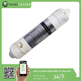 Mua Lõi đúc máy lọc nước số 2  Lõi Post Carbon Nano Geyser  Dùng cho máy lọc nước RO lõi đúc  Geyser Slim  Karofi  Kangaroo  Sunhouse - Hàng Chính Hãng