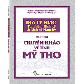 Chuyên Khảo Về Tỉnh Mỹ Tho _TRE