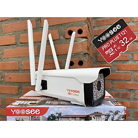Mua CAMERA WIFI YOOSEE NGOÀI TRỜI 218S 3MP hình ảnh siêu nét - BAN ĐÊM CÓ MÀU - ĐÀM THOẠI 2 CHIỀU - hàng nhập khẩu