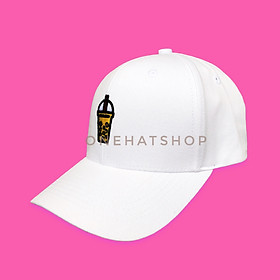 Nón lưỡi trai logo Ly Trà Sữa phiên bản 2 chất lượng cao đến từ Brand One Hat