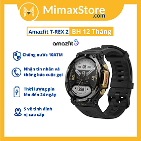 Mua Đồng Hồ Thông Minh Xiaomi AMAZFIT T-REX 2 | Giao Diện Tiếng Việt | Phiên Bản Quốc Tế - Hàng Chính Hãng