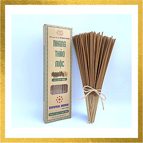 Mua Hương nhang Bắc nhang Thảo Mộc Dương Minh 100% thành phần thiên nhiên hương nhang thơm organic an toàn nhang cây 30cm nhang không hóa chất